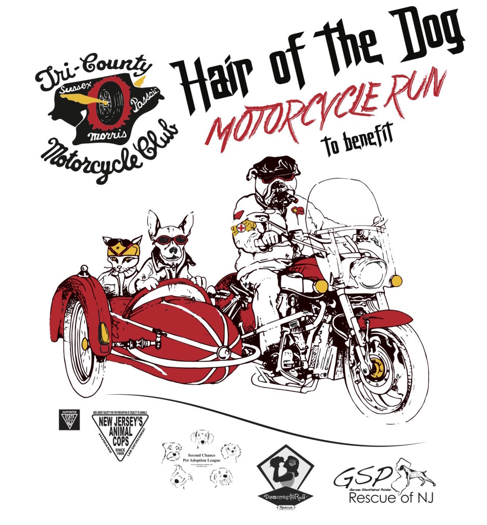 Hair of the Dog Motorcycle Run/BBQ | GSP Rescue NJ
